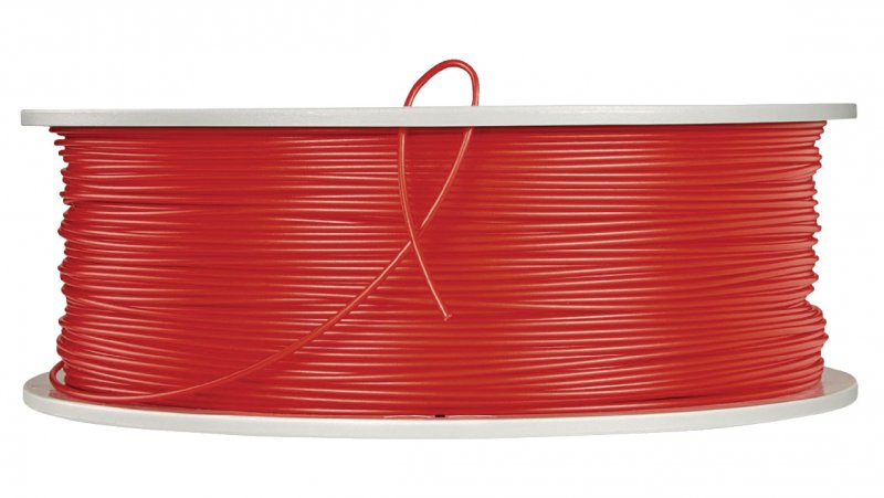 Vlákno PLA 1.75 mm 1 kg Červená - obrázek produktu