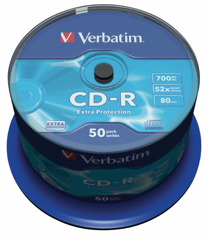 CD-R DataLife 52x 700MB Extra Protection 50 Pack Vřeteno - obrázek produktu