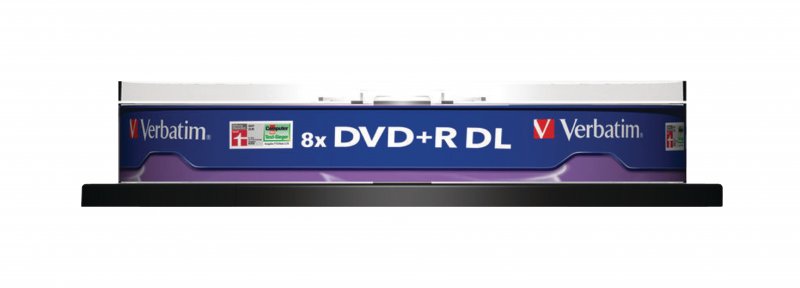 DVD+R DL 8x 8.5GB 10 Pack OPS Vřeteno Matné Stříbro - obrázek č. 1