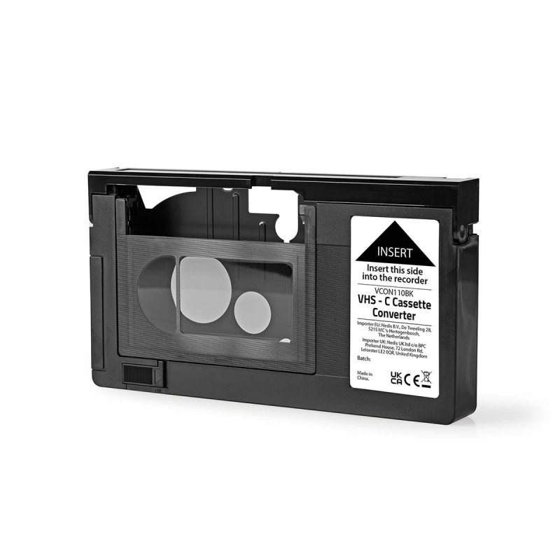 VHS Převodník | Konverze: VHS-C na VHS  VCON110BK - obrázek produktu