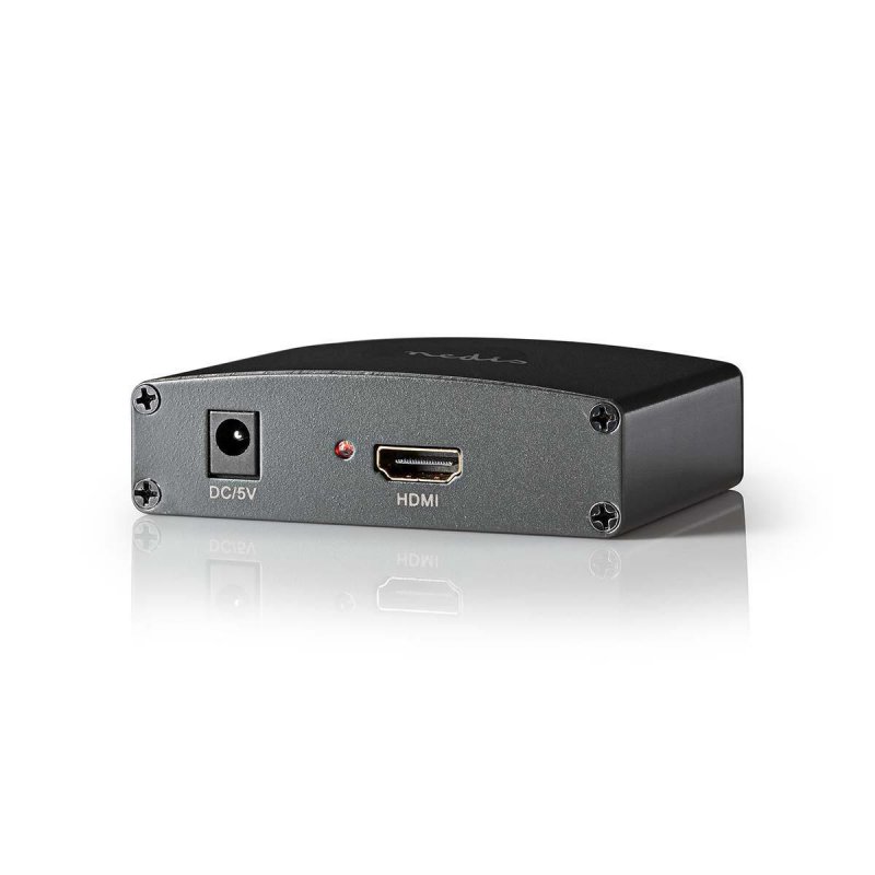 HDMI™ Převodník | Vstup HDMI ™ | VGA Female / 2x RCA Zásuvka | 1cestný | 1080p | 1.65 Gbps | Hliník | Antracit - obrázek č. 3
