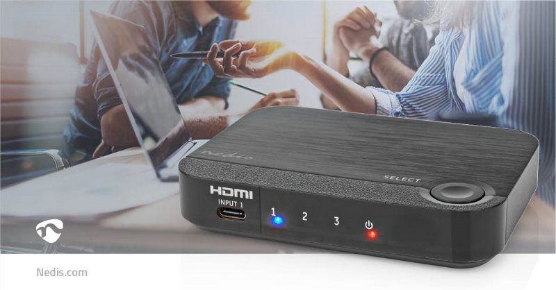 HDMI™ Převodník | 1x USB-C™ / 2x vstup HDMI™  VCON6420AT - obrázek č. 2
