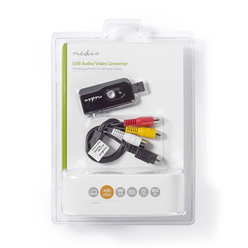 Video Převodník | USB 2.0 | 480p | A / V kabel / Prodlužovací kabel USB / Scart / Software - obrázek č. 7