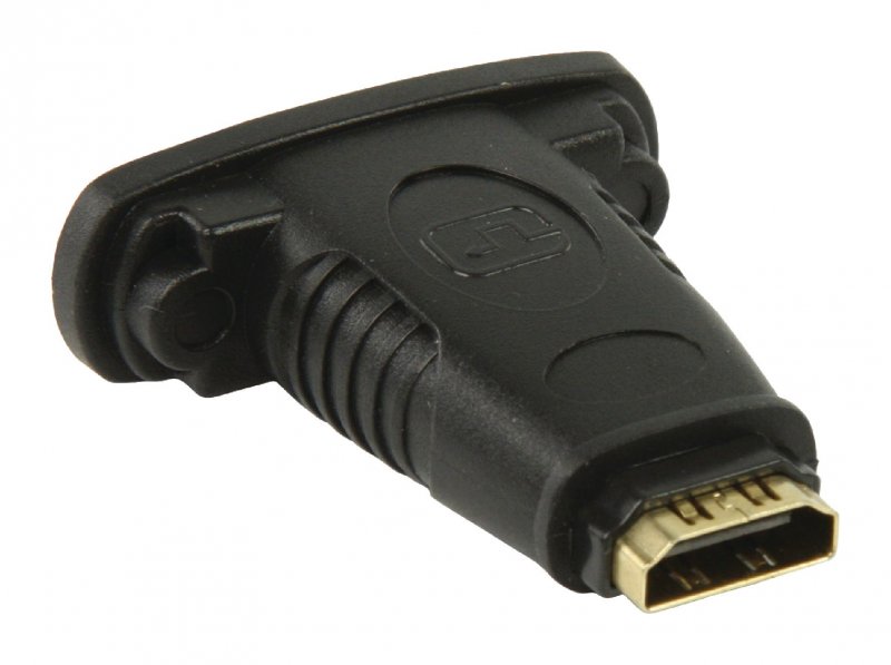 Adaptérem High Speed HDMI s Ethernetem HDMI Zásuvka - DVI-D 24+1p Zásuvka Černá - obrázek č. 3