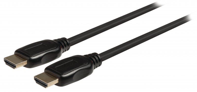 High Speed HDMI Kabel s Ethernetem HDMI Konektor - HDMI Konektor 1.00 m Černá - obrázek č. 1