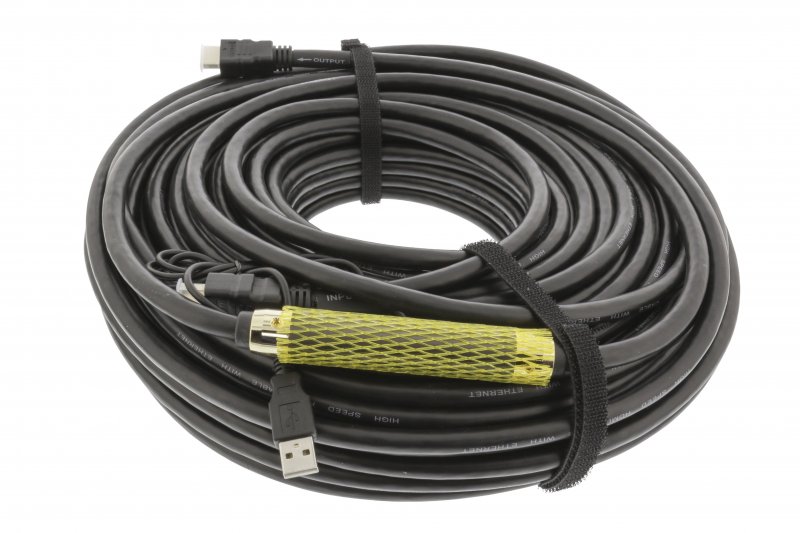 High Speed HDMI Kabel s Ethernetem HDMI Konektor - HDMI Konektor 40 m Černá - obrázek č. 3