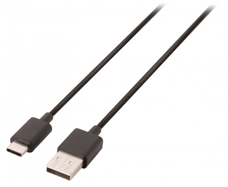 Kabel USB 2.0 USB-C Zástrčka - USB A Zástrčka 3 m Černá - obrázek produktu