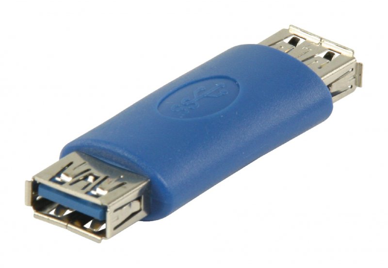 Adaptér USB 3.0 USB A Zásuvka - USB A Zásuvka Modrá - obrázek č. 1