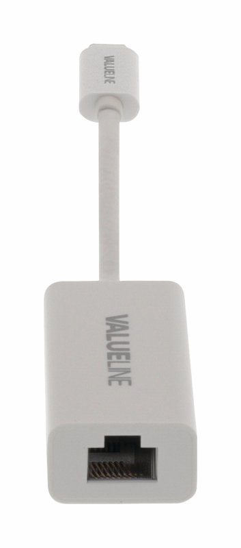 Adaptér USB-C Zástrčka - RJ45 (8P8C) Zásuvka Bílá - obrázek č. 2
