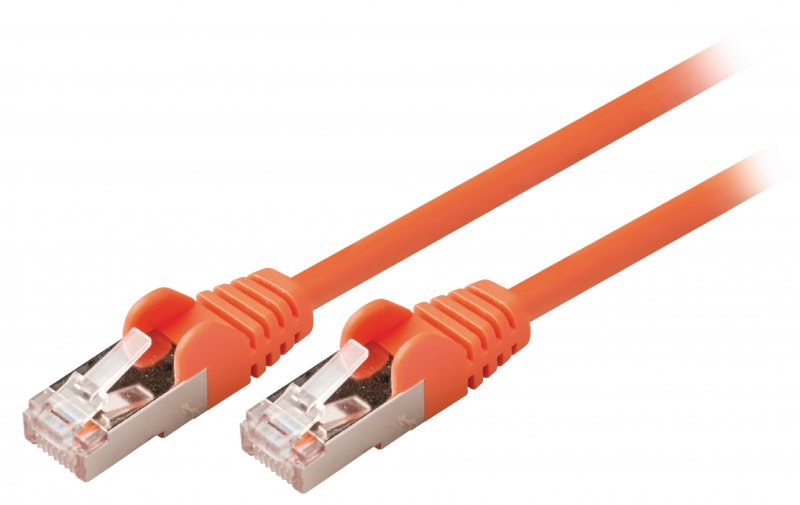 Síťový Kabel CAT5e SF/UTP RJ45 (8P8C) Zástrčka - RJ45 (8P8C) Zástrčka 1.50 m Oranžová - obrázek produktu