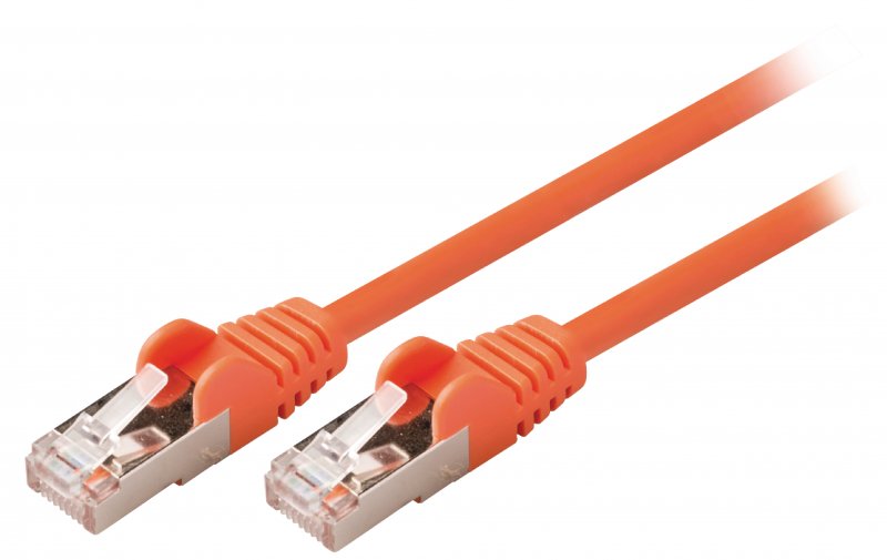 Síťový Kabel CAT5e SF/UTP RJ45 (8P8C) Zástrčka - RJ45 (8P8C) Zástrčka 2.00 m Oranžová - obrázek produktu