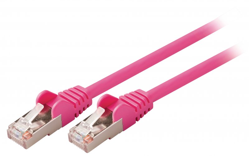Síťový Kabel CAT5e SF/UTP RJ45 (8P8C) Zástrčka - RJ45 (8P8C) Zástrčka 1.50 m Růžová - obrázek produktu