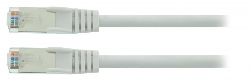 Síťový Kabel CAT5e SF/UTP RJ45 (8P8C) Zástrčka - RJ45 (8P8C) Zástrčka 0.25 m Bílá - obrázek č. 2