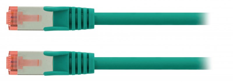 Síťový Kabel CAT6 S/FTP RJ45 (8P8C) Zástrčka - RJ45 (8P8C) Zástrčka 10.0 m Zelená - obrázek produktu