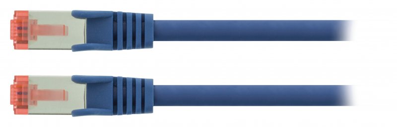 Síťový Kabel CAT6 S/FTP RJ45 (8P8C) Zástrčka - RJ45 (8P8C) Zástrčka 0.25 m Modrá - obrázek č. 2