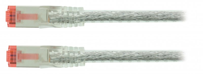 Síťový Kabel CAT6 S/FTP RJ45 (8P8C) Zástrčka - RJ45 (8P8C) Zástrčka 1.50 m Transparentní - obrázek č. 2