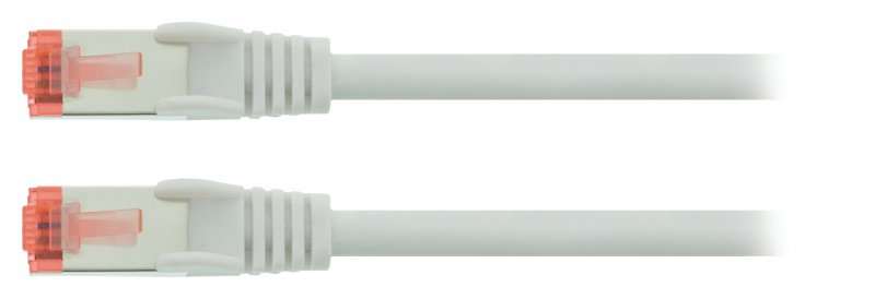 Síťový Kabel CAT6 S/FTP RJ45 (8P8C) Zástrčka - RJ45 (8P8C) Zástrčka 0.25 m Bílá - obrázek č. 2
