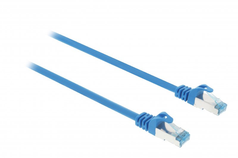 CAT6a S/FTP Síťový Kabel RJ45 (8P8C) Zástrčka - RJ45 (8P8C) Zástrčka 1.00 m Modrá - obrázek č. 1