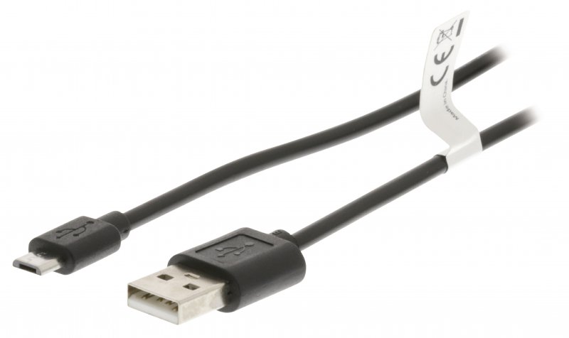 Kabel USB 2.0 USB A Zástrčka - Micro B Zástrčka 3.00 m Černá - obrázek produktu