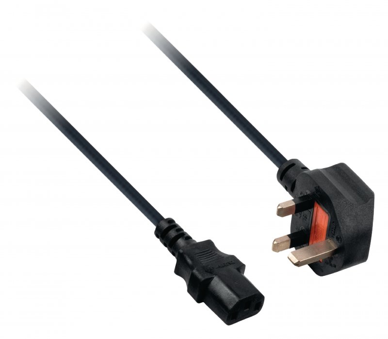 UK Napájecí Kabel UK Zástrčka - IEC-320-C13 10.0 m Černá - obrázek č. 1