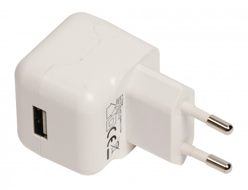 Nabíječka 1-Výstup 2.1 A 2.1 A USB Bílá - obrázek č. 2
