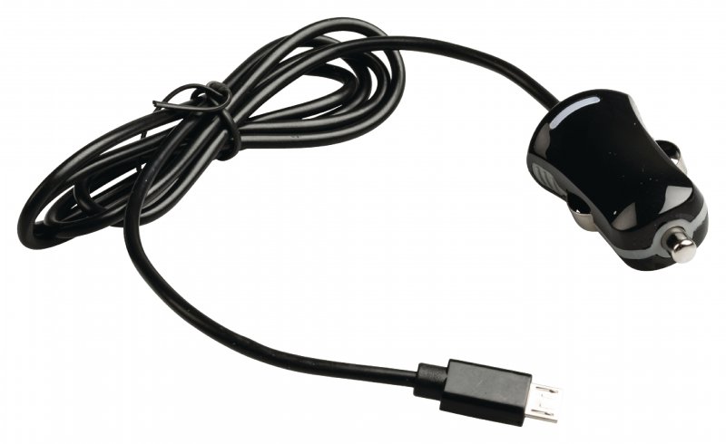 Nabíječka Do Auta 1-Výstup 2.1 A Micro USB Černá VLMB60890B10 - obrázek č. 1