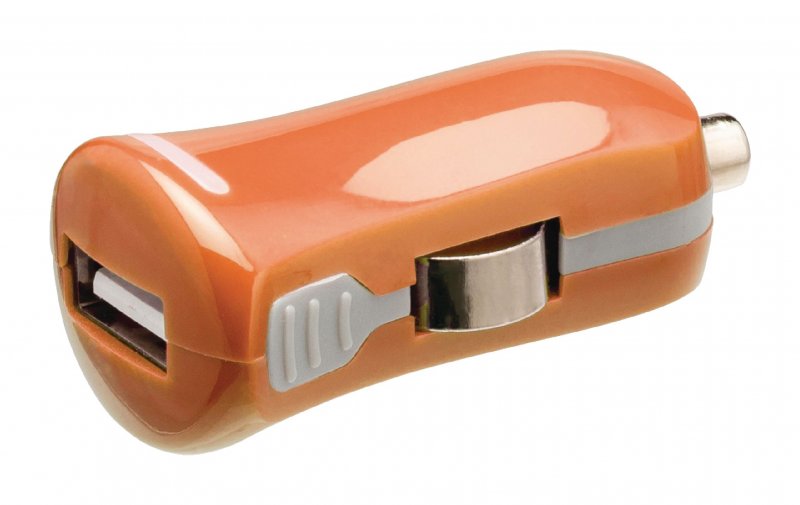 Nabíječka Do Auta 1-Výstup 2.1 A USB Oranžová - obrázek produktu