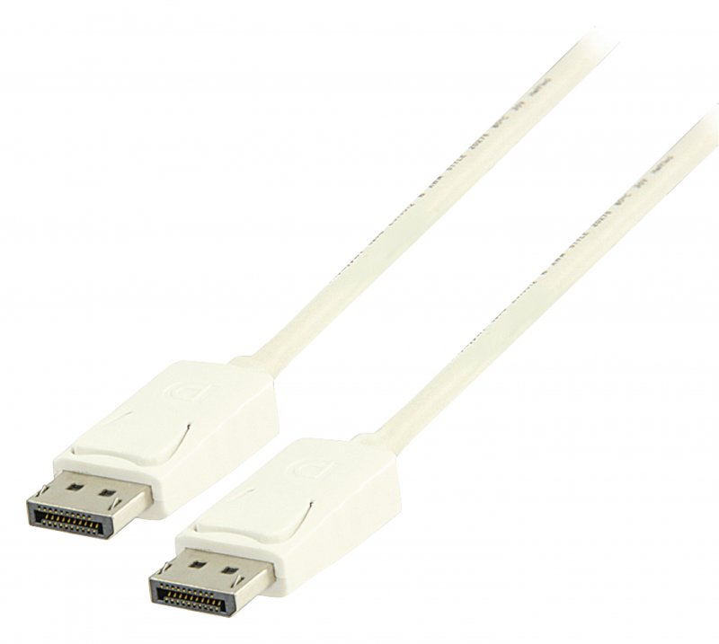 Kabel DisplayPort DisplayPort Zástrčka - DisplayPort Zástrčka 3.00 m Bílá - obrázek produktu