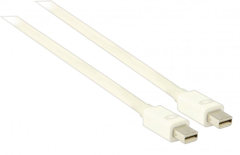 Kabel Mini DisplayPort Mini DisplayPort Zástrčka - Mini DisplayPort Zástrčka 3.00 m Bílá VLMP37500W3.00 - obrázek č. 1