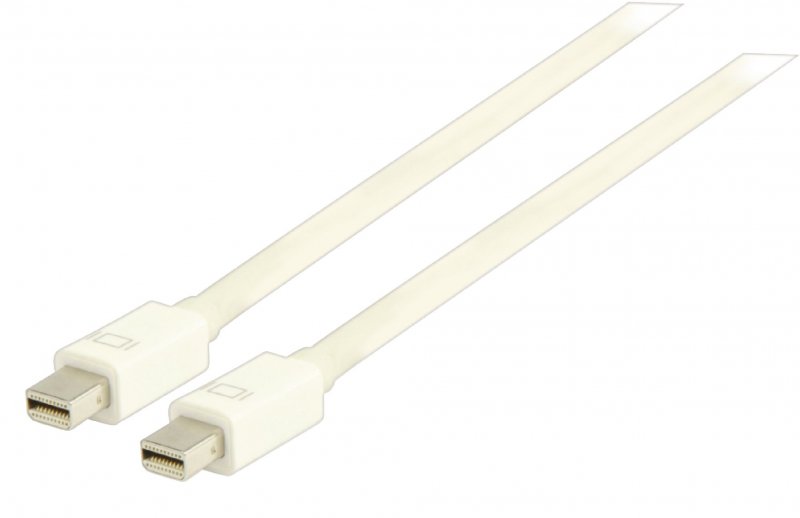 Kabel Mini DisplayPort Mini DisplayPort Zástrčka - Mini DisplayPort Zástrčka 3.00 m Bílá VLMP37500W3.00 - obrázek produktu