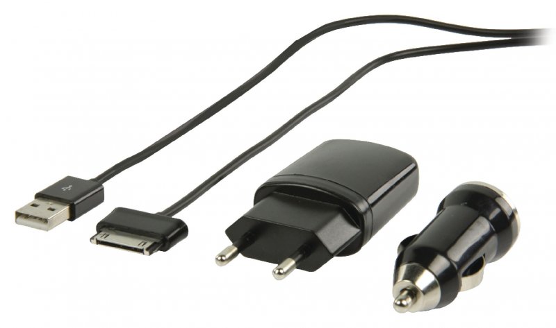 Nabíječka 1-Výstup 1.0 A 1.0 A USB Černá - obrázek produktu
