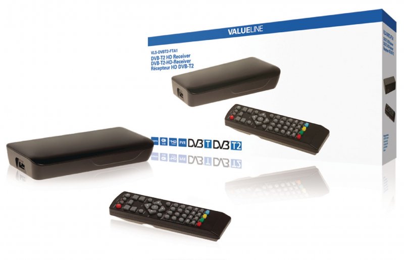 Full HD DVB-T2 Přijímač 1080p Free To Air (FTA) - obrázek produktu