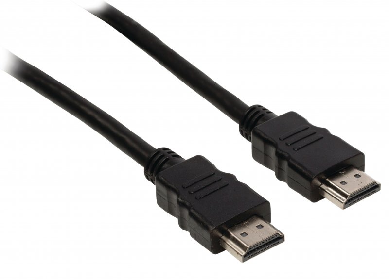 High Speed HDMI Kabel s Ethernetem HDMI Konektor - HDMI Konektor 1.00 m Černá - obrázek č. 2