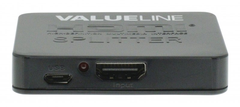 2-Port HDMI Rozbočovač Černá - obrázek č. 3