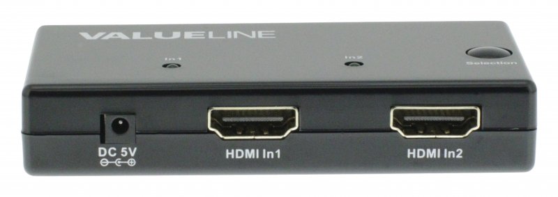 2-Port HDMI Přepínač Černá - obrázek č. 3