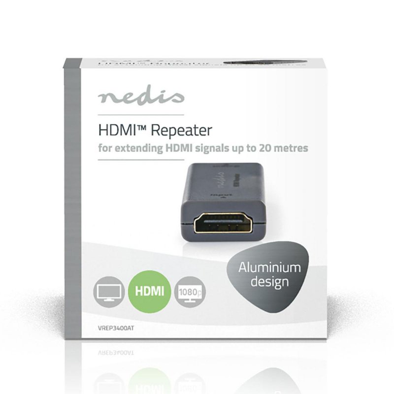 HDMI™ Opakovač | Až 20,0 m - 1x HDMI™ vstup | 1x HDMI™ výstup - obrázek č. 3