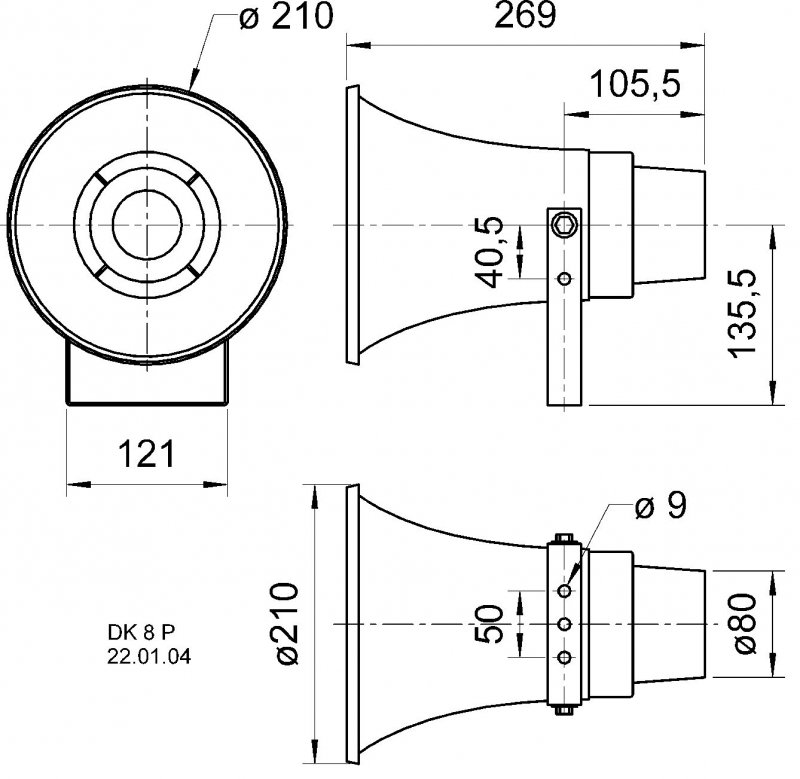 Tlampač 100 V - 15 W - obrázek č. 1