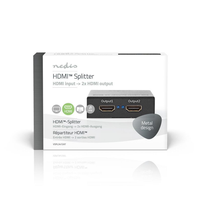 HDMI™ Rozbočovač | 2 Porty port(s)  VSPL3472AT - obrázek č. 5