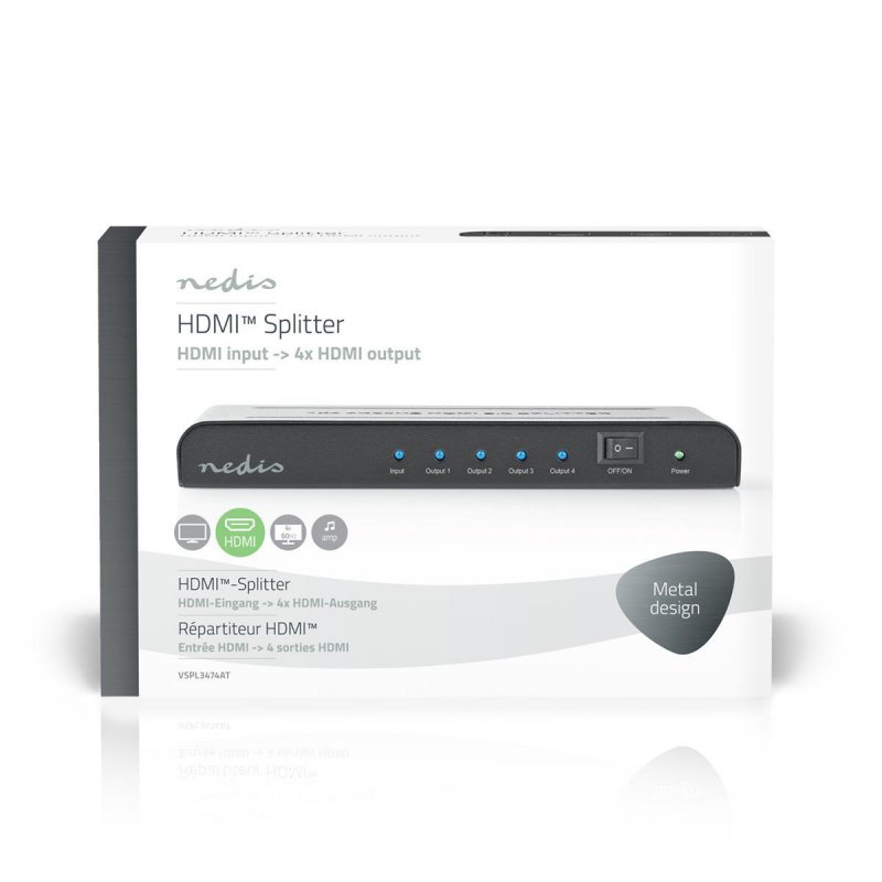 HDMI™ Rozbočovač | 4 Porty port(s)  VSPL3474AT - obrázek č. 5