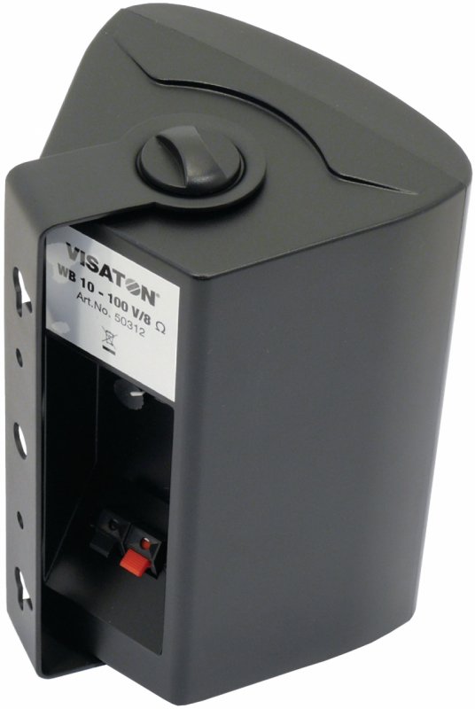 WB10 100V - 8 Ohm 2-pásmové kompaktní reproduktory v robustním plastovém krytu (černý) VS-WB10B - obrázek č. 2