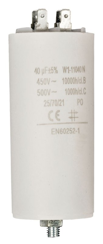 Kondenzátor | 40 uF | 450 V | Faston W1-11040N - obrázek produktu