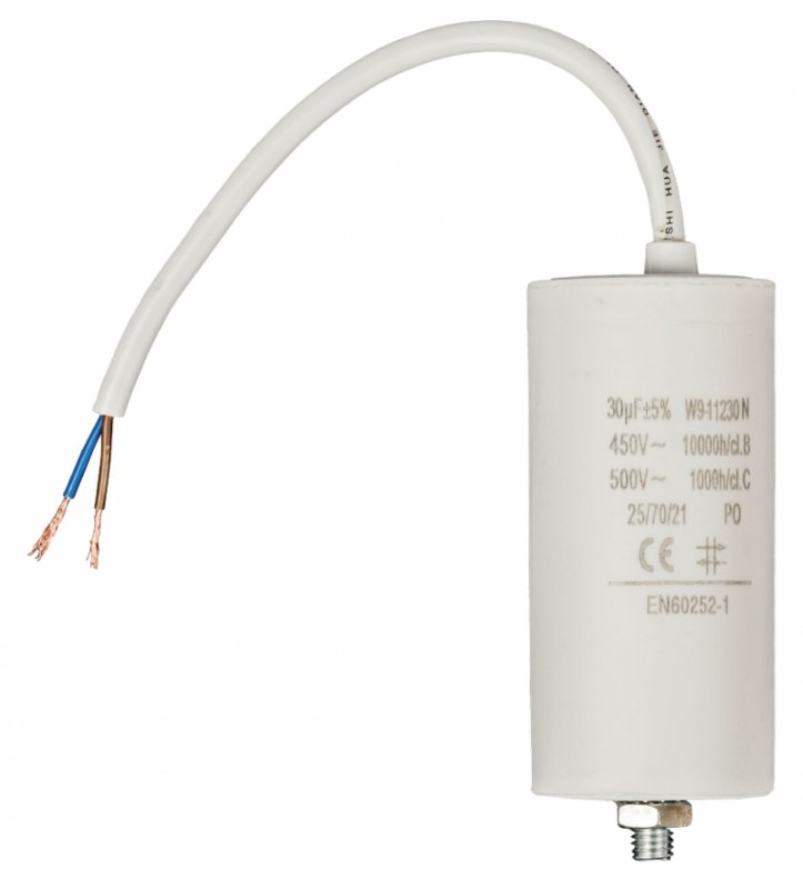 Kondenzátor 450V + Kabel 30.0uf / 450 V + cable W9-11230N - obrázek produktu