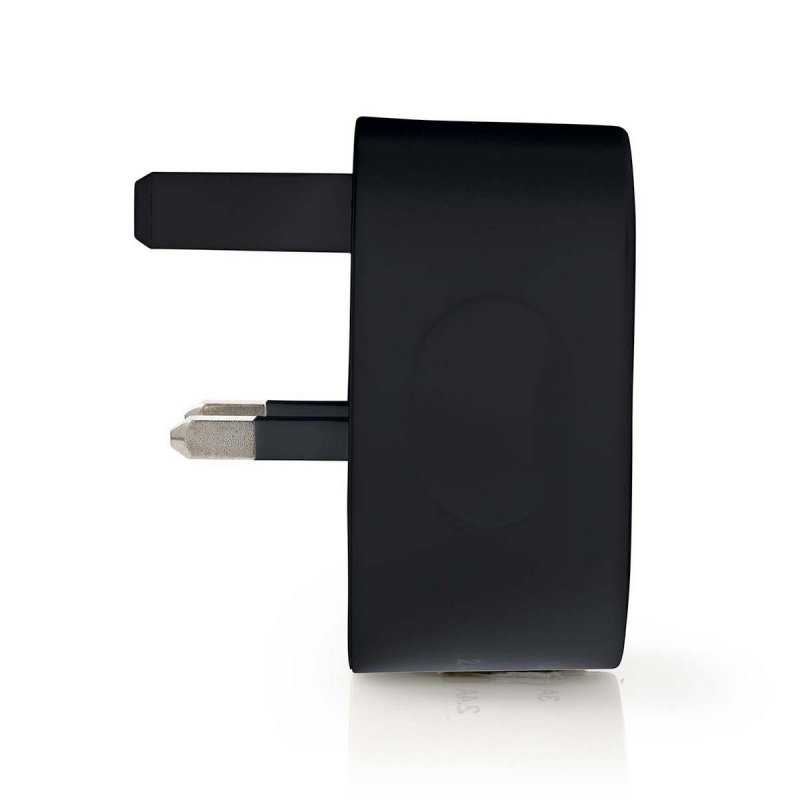 Síťová Nabíječka | 3,4 A | USB / USB-C | Černá barva | UK Zástrčka - obrázek produktu