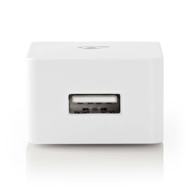 Síťová Nabíječka | 2.4 A | 1 výstup | USB-A | Bílá barva - obrázek produktu