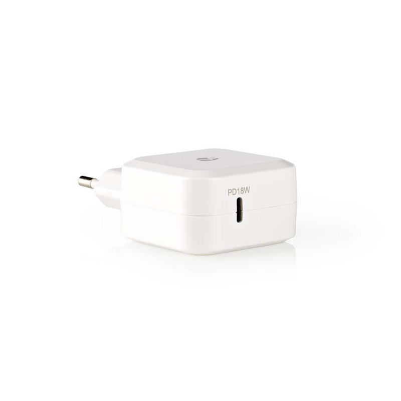 Nástěnná nabíječka | 3,0 A | USB-C | Power Delivery: 18 W | Bílá barva - obrázek č. 3