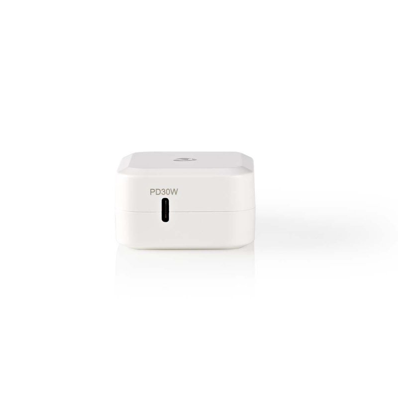 Nástěnná nabíječka | 3,0 A | USB-C | Power Delivery: 30 W | Bílá barva - obrázek produktu