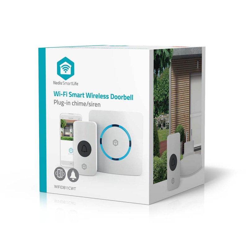 SmartLife Zvonek | RF, frequency 433 Mhz / Wi-Fi  WIFIDB11CWT - obrázek č. 4