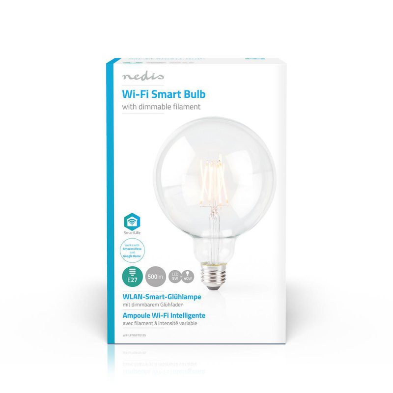 SmartLife LED žárovka | Wi-Fi  WIFILF10WTG125 - obrázek č. 3