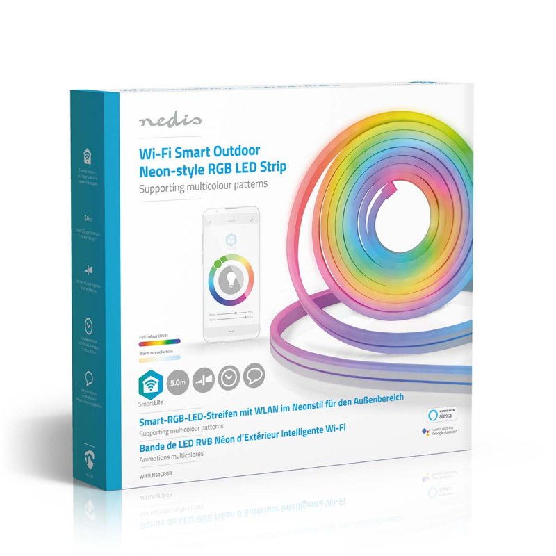 LED Pásek SmartLife | Více barev  WIFILN51CRGB - obrázek č. 6