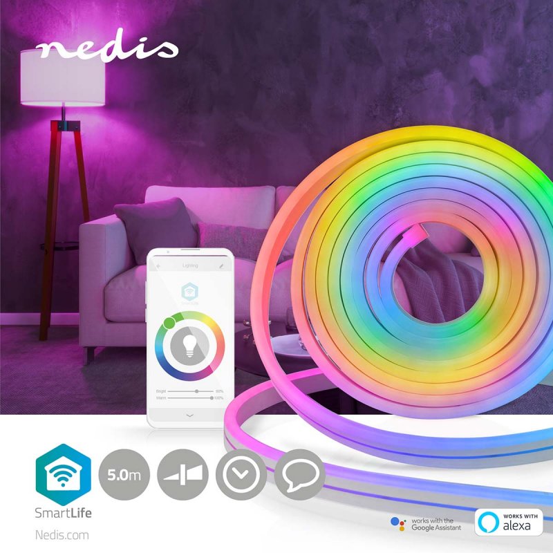 LED Pásek SmartLife | Wi-Fi | Více barev  WIFILN51CRGB - obrázek č. 1